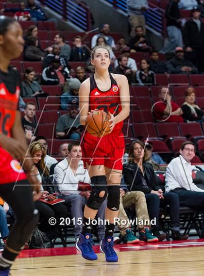 Thumbnail 3 in 2015 McDonald's All American Girls Game photogallery.