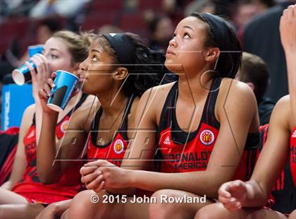 Thumbnail 1 in 2015 McDonald's All American Girls Game photogallery.