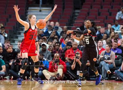 Thumbnail 3 in 2015 McDonald's All American Girls Game photogallery.