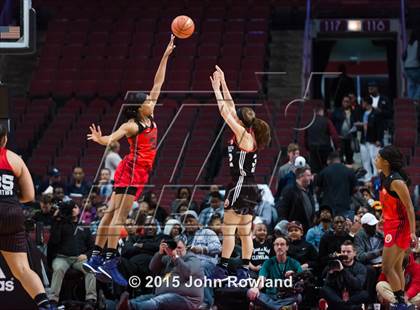 Thumbnail 2 in 2015 McDonald's All American Girls Game photogallery.