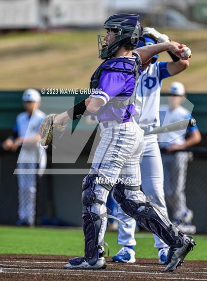 Thumbnail 2 in Hallsville vs. Decatur (Longview Lobo Invitational) photogallery.