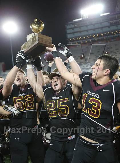Thumbnail 1 in Salpointe Catholic vs. Chaparral (AIA D2 Final) photogallery.