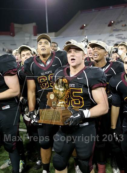 Thumbnail 2 in Salpointe Catholic vs. Chaparral (AIA D2 Final) photogallery.