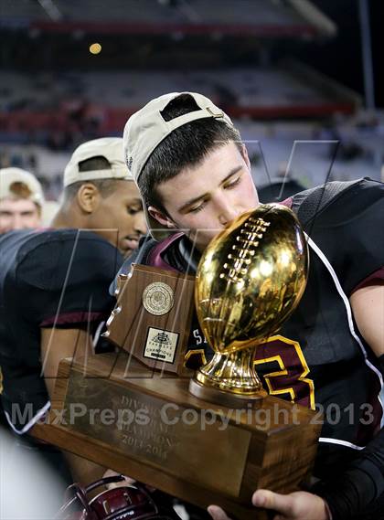 Thumbnail 3 in Salpointe Catholic vs. Chaparral (AIA D2 Final) photogallery.