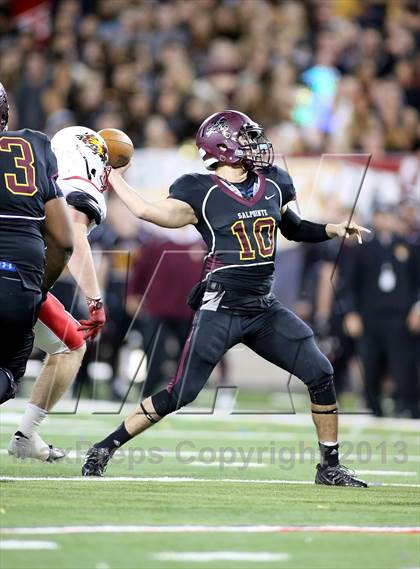 Thumbnail 1 in Salpointe Catholic vs. Chaparral (AIA D2 Final) photogallery.