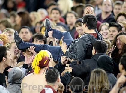 Thumbnail 3 in Salpointe Catholic vs. Chaparral (AIA D2 Final) photogallery.