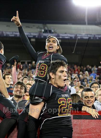 Thumbnail 1 in Salpointe Catholic vs. Chaparral (AIA D2 Final) photogallery.