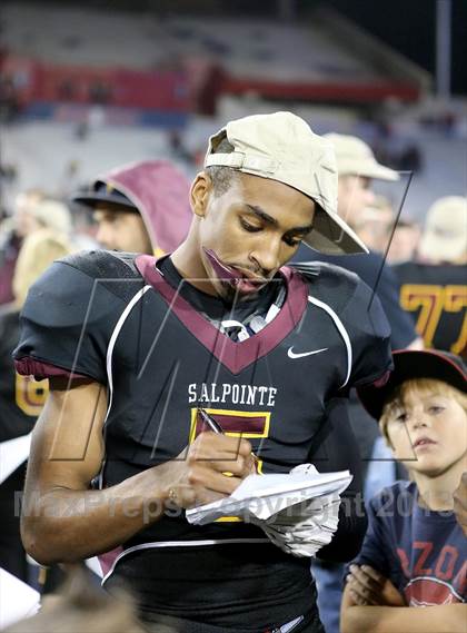 Thumbnail 1 in Salpointe Catholic vs. Chaparral (AIA D2 Final) photogallery.