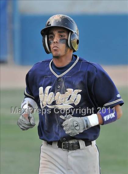 Thumbnail 2 in JW North vs. Lakewood (CIF SS D1 Semifinal) photogallery.