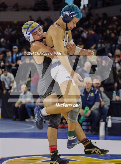 Thumbnail 3 in CIF Boys State Wrestling Championships (Session 3) photogallery.