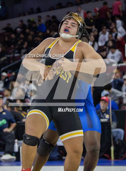 Thumbnail 1 in CIF Boys State Wrestling Championships (Session 3) photogallery.