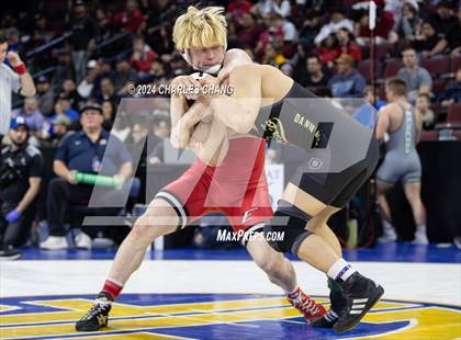 Thumbnail 2 in CIF Boys State Wrestling Championships (Session 3) photogallery.