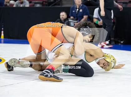 Thumbnail 2 in CIF Boys State Wrestling Championships (Session 3) photogallery.