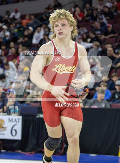 Thumbnail 3 in CIF Boys State Wrestling Championships (Session 3) photogallery.