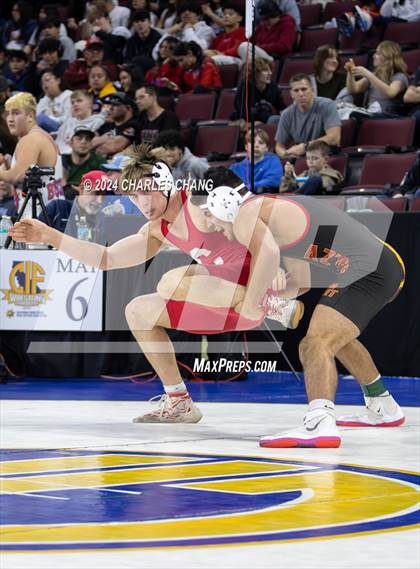 Thumbnail 1 in CIF Boys State Wrestling Championships (Session 3) photogallery.