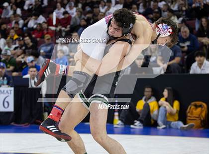 Thumbnail 1 in CIF Boys State Wrestling Championships (Session 3) photogallery.