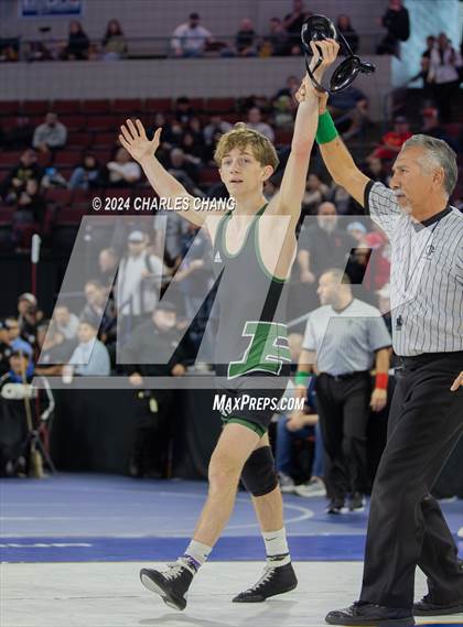 Thumbnail 1 in CIF Boys State Wrestling Championships (Session 3) photogallery.