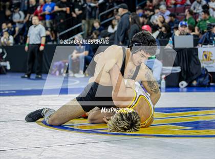 Thumbnail 2 in CIF Boys State Wrestling Championships (Session 3) photogallery.