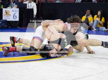 Thumbnail 3 in CIF Boys State Wrestling Championships (Session 3) photogallery.
