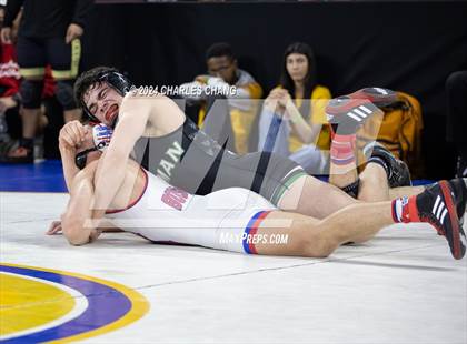 Thumbnail 2 in CIF Boys State Wrestling Championships (Session 3) photogallery.