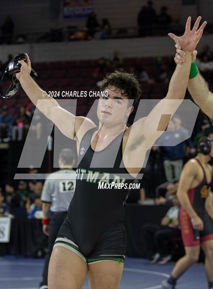 Thumbnail 2 in CIF Boys State Wrestling Championships (Session 3) photogallery.