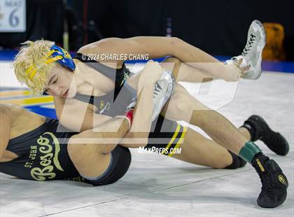 Thumbnail 1 in CIF Boys State Wrestling Championships (Session 3) photogallery.