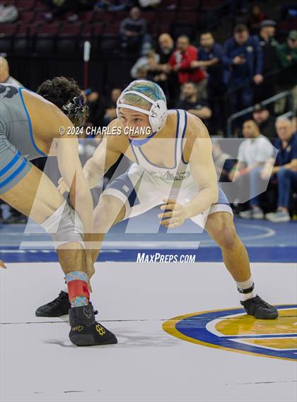 Thumbnail 2 in CIF Boys State Wrestling Championships (Session 3) photogallery.