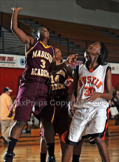 Thumbnail 2 in Madison Academy vs. Austin (Huntsville Times Ladies Classic) photogallery.