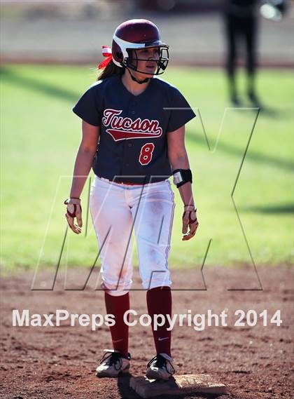 Thumbnail 3 in Tucson High Magnet School vs Marana (Tucson High Badger Invitational) photogallery.