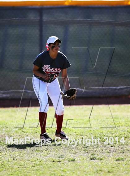 Thumbnail 2 in Tucson High Magnet School vs Marana (Tucson High Badger Invitational) photogallery.
