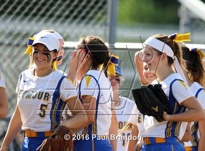 Thumbnail 2 in Seymour vs. Stonington (CIAC Class M Semifinal) photogallery.