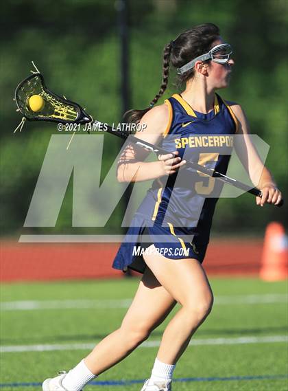 Thumbnail 2 in Spencerport @ Our Lady of Mercy (NYSPHSAA Section 5 Class A Quarterfinal) photogallery.