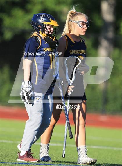 Thumbnail 2 in Spencerport @ Our Lady of Mercy (NYSPHSAA Section 5 Class A Quarterfinal) photogallery.