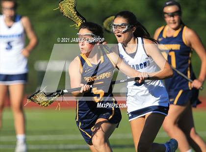 Thumbnail 2 in Spencerport @ Our Lady of Mercy (NYSPHSAA Section 5 Class A Quarterfinal) photogallery.