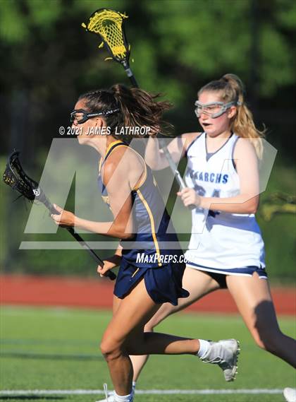 Thumbnail 2 in Spencerport @ Our Lady of Mercy (NYSPHSAA Section 5 Class A Quarterfinal) photogallery.