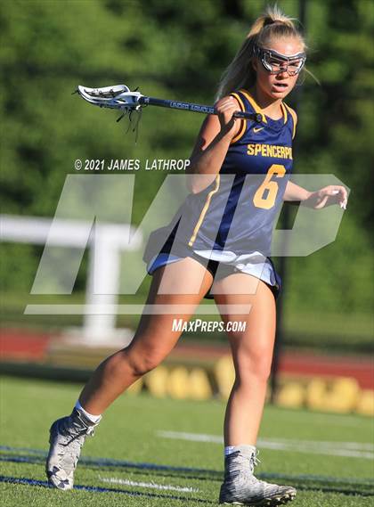 Thumbnail 3 in Spencerport @ Our Lady of Mercy (NYSPHSAA Section 5 Class A Quarterfinal) photogallery.