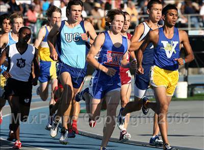Thumbnail 2 in CIF State Championships (Boys 1600 - Preliminaries) photogallery.