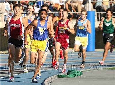 Thumbnail 2 in CIF State Championships (Boys 1600 - Preliminaries) photogallery.