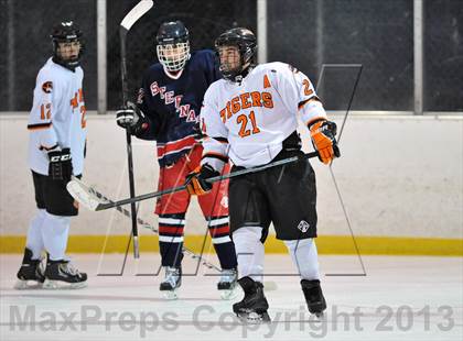 Thumbnail 1 in White Plains vs. Archbishop Stepinac (Tiger Tournament) photogallery.
