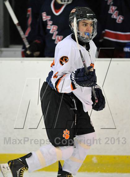 Thumbnail 1 in White Plains vs. Archbishop Stepinac (Tiger Tournament) photogallery.