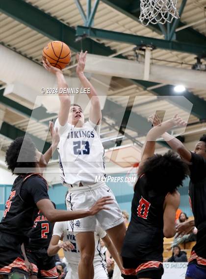 Thumbnail 1 in Pleasant Valley vs. McClymonds (Sheldon's Block Party) photogallery.