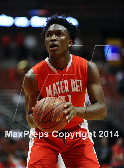 Thumbnail 1 in Mater Dei vs. Chino Hills (CIF SS Open Division Final) photogallery.
