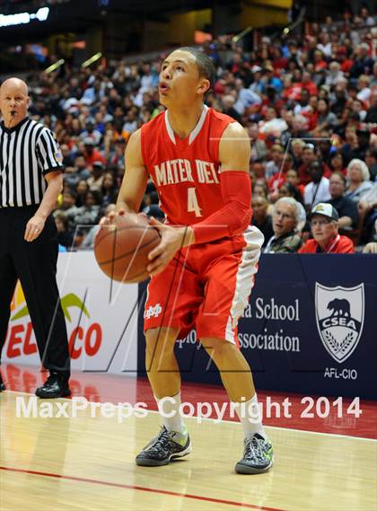 Thumbnail 3 in Mater Dei vs. Chino Hills (CIF SS Open Division Final) photogallery.