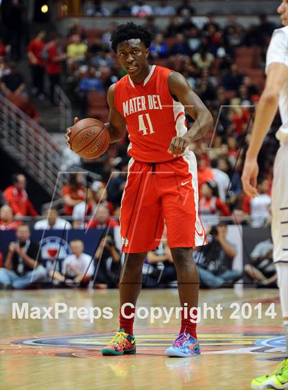 Thumbnail 2 in Mater Dei vs. Chino Hills (CIF SS Open Division Final) photogallery.