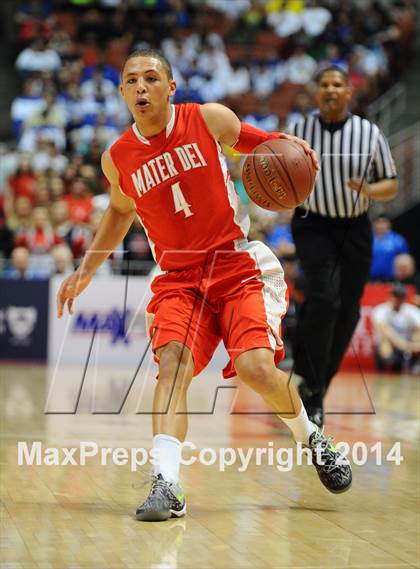 Thumbnail 1 in Mater Dei vs. Chino Hills (CIF SS Open Division Final) photogallery.