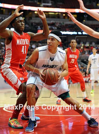 Thumbnail 3 in Mater Dei vs. Chino Hills (CIF SS Open Division Final) photogallery.