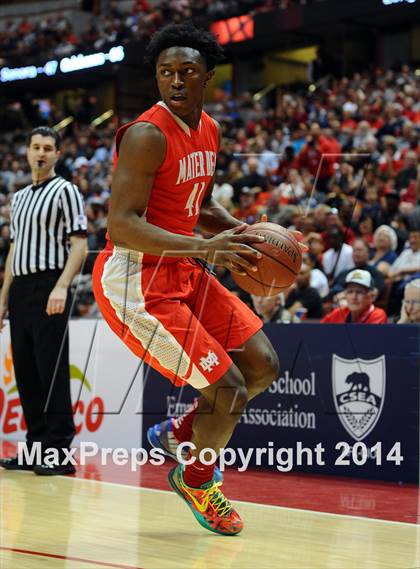Thumbnail 2 in Mater Dei vs. Chino Hills (CIF SS Open Division Final) photogallery.