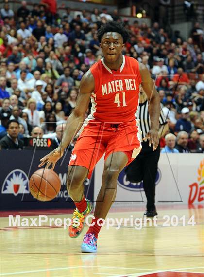 Thumbnail 1 in Mater Dei vs. Chino Hills (CIF SS Open Division Final) photogallery.