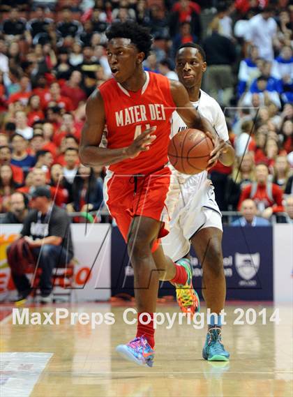 Thumbnail 2 in Mater Dei vs. Chino Hills (CIF SS Open Division Final) photogallery.