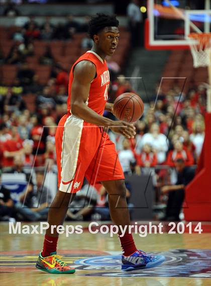 Thumbnail 3 in Mater Dei vs. Chino Hills (CIF SS Open Division Final) photogallery.